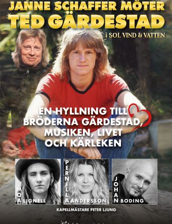 Janne Schaffer möter Ted Gärdestad i Sol, vind och vatten med Moa Lignell, Pernilla Andersson & Johan Boding.