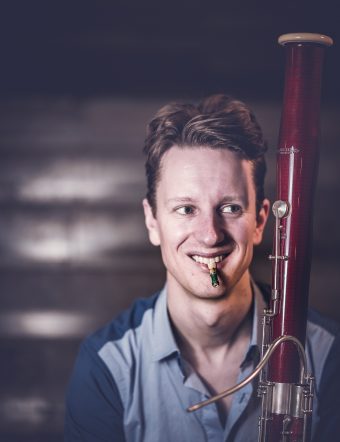 Sebastian Stevensson på fagott.
