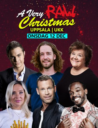 RAW Christmas med Ann Westin, Nisse Hallberg, Kodjo Akolor, Johanna Wagrell, Messiah Hallberg och Mårten Andersson