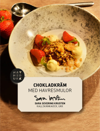 Chokladkräm med havresmulor